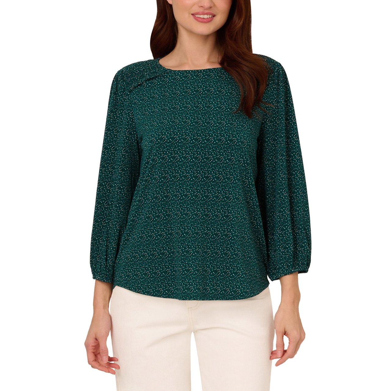 ビオラ　Wool ette Draped Blouse H&M DRAPED BLOUSE 💌 🏷️3099/- Sizes:XXS-XL Oversized blouse in