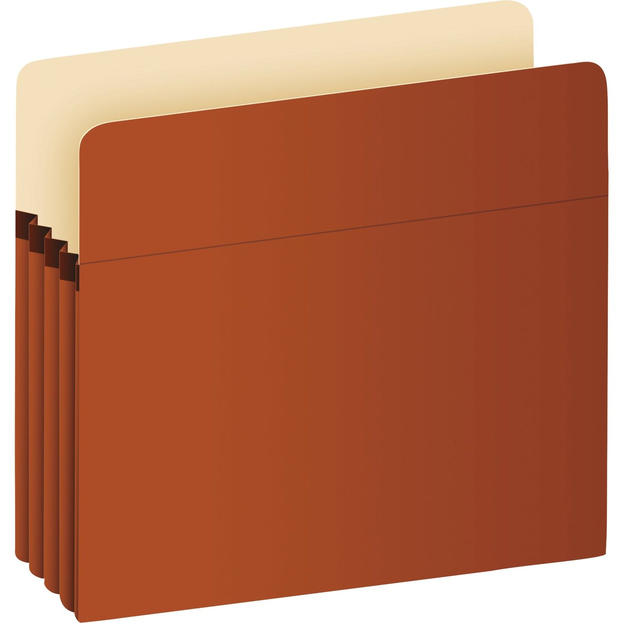 Pendaflex Brown 3.5" Expansion File Pocket, Letter Size, 12-Count (PFXS24EKT)