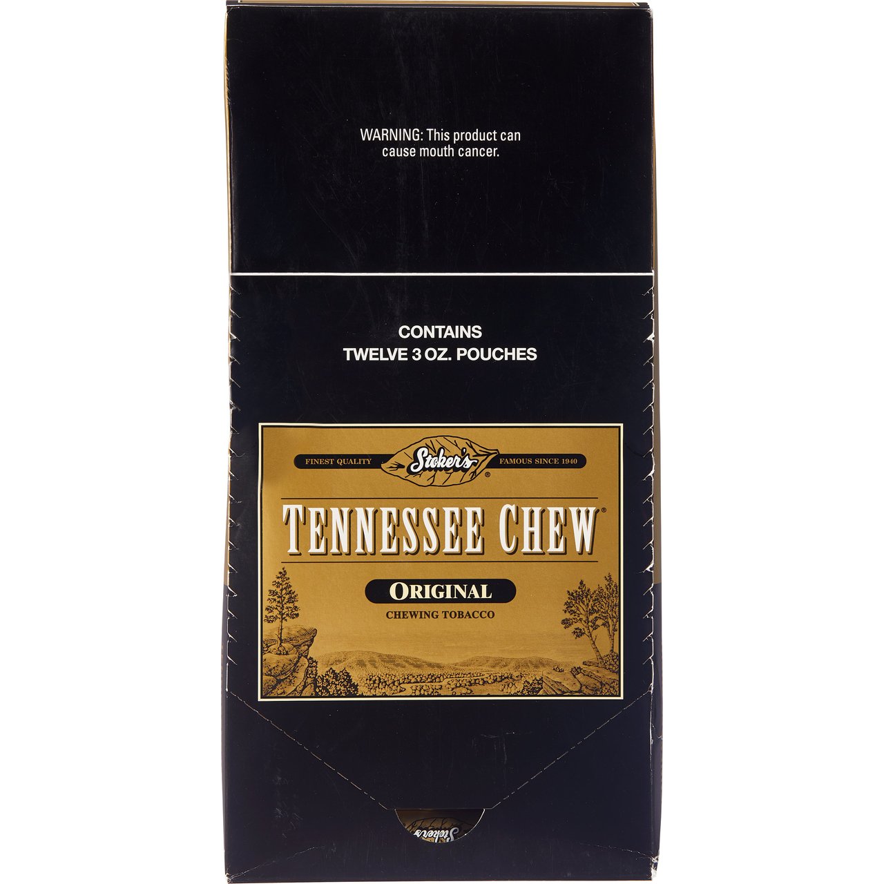 Stoker's Tennessee Chew 12-Count 3oz Pouches