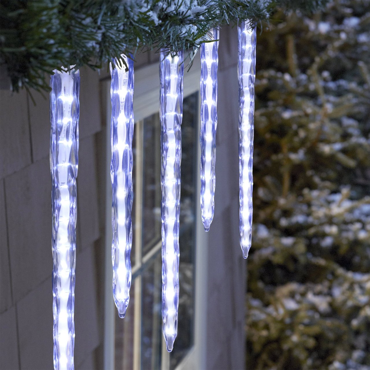 Cascading Icicle Lights, 20 Count - Image 1