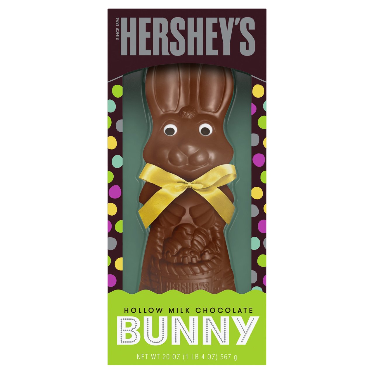 Hershey's Hollow Milk Chocolate Bunny, 20 oz Box - Image 1