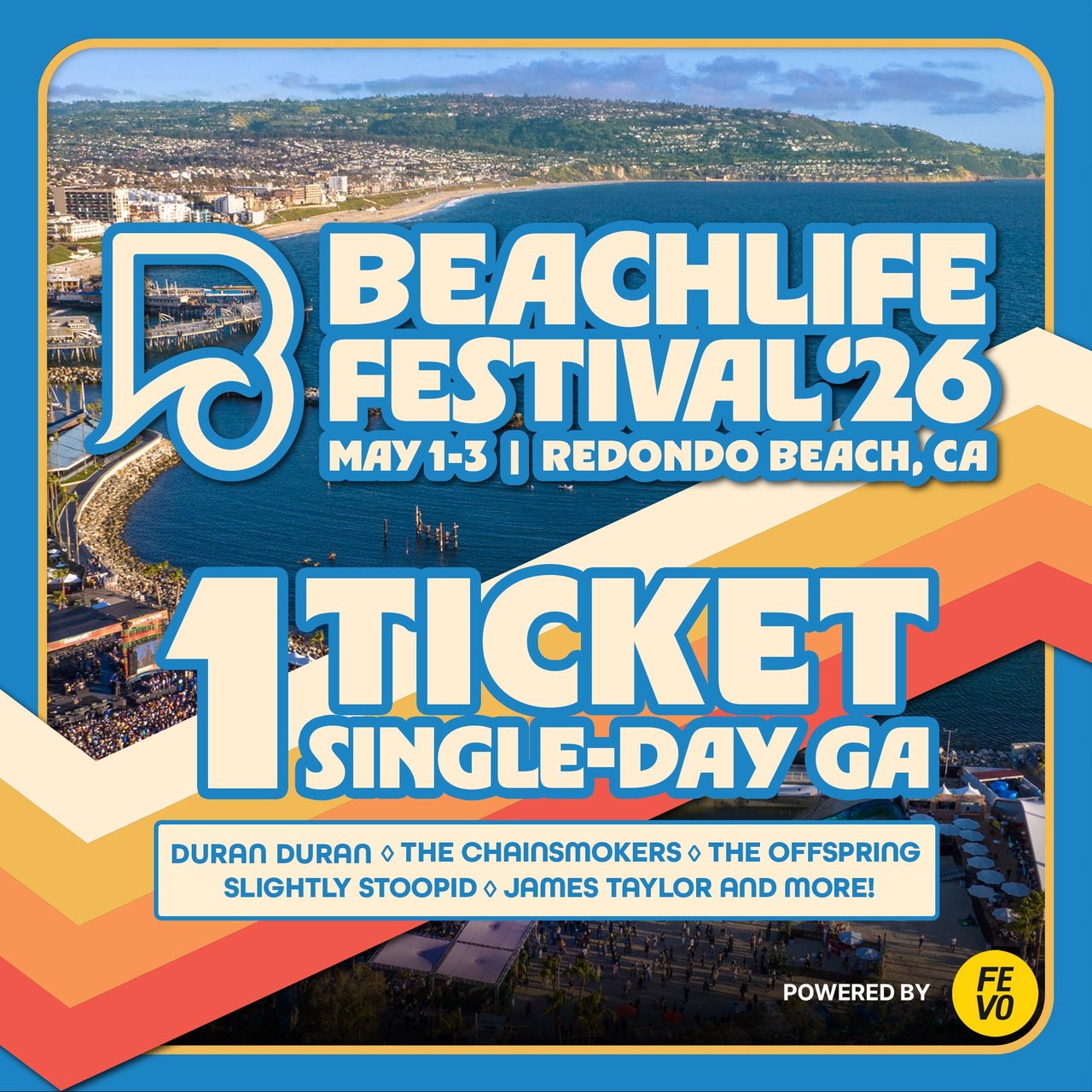 BeachLife Festival - One Single-Day GA Ticket (Non-Refundable)