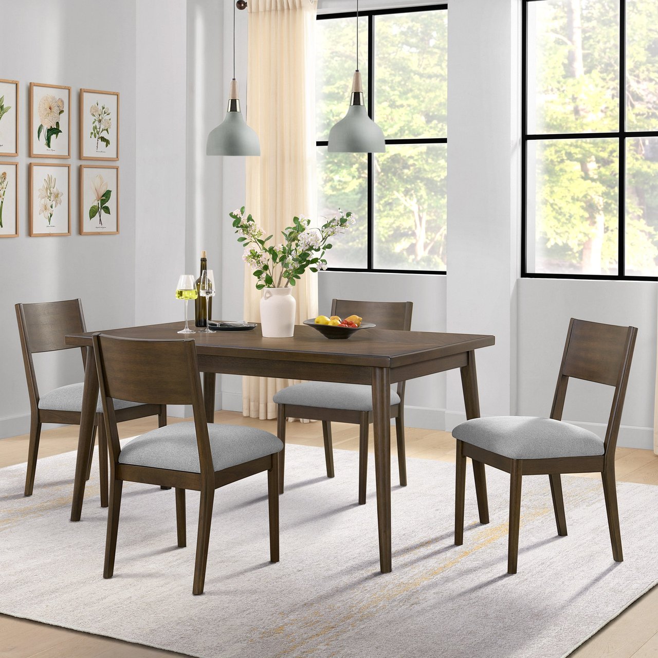 Northridge Home Clare Valley 5-Piece Dining Set - Image 1