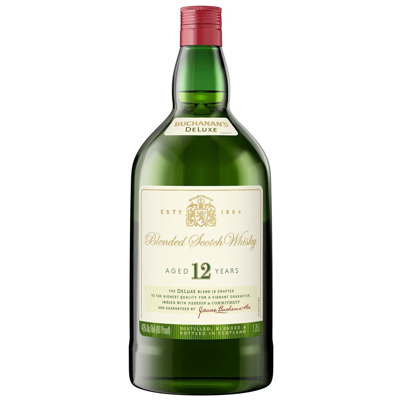 Buchanan's DeLuxe 12 Year Blended Scotch Whisky 1.75L - Image 1