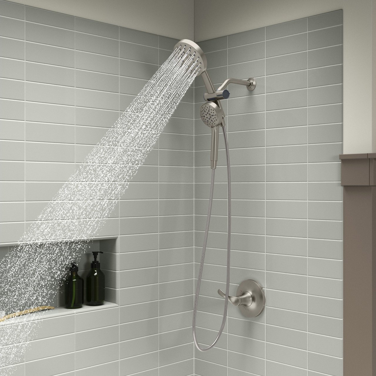 Kohler Prone 3-in-1 Multifunction Shower Head with PowerSweep - Image 1