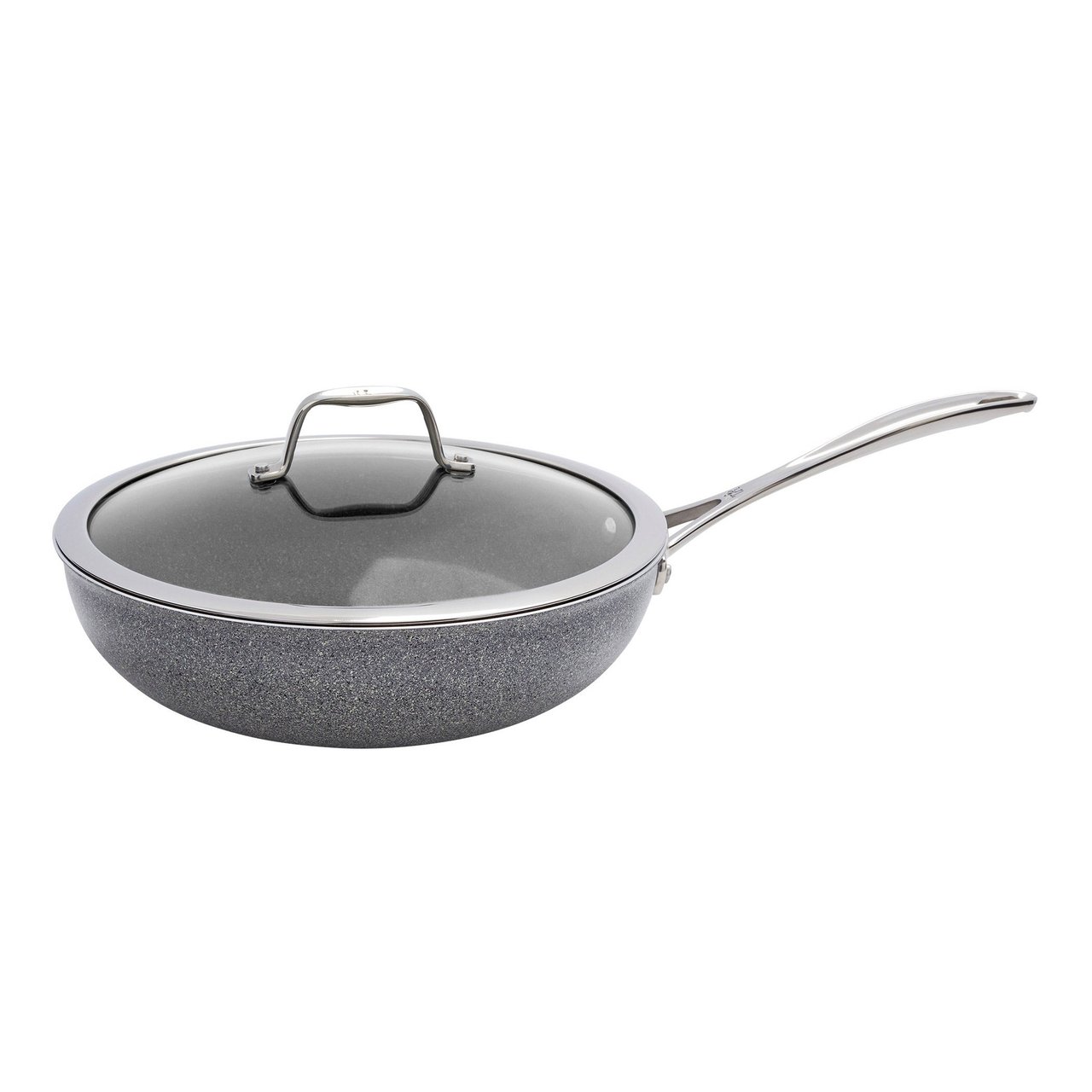 Henckels Capri Granitium Perfect Pan with Lid, 4.4 Quart - Image 1