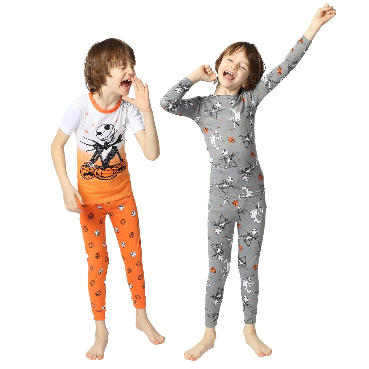 Character Kids' 4-Piece Halloween Pajama Set - Image 1