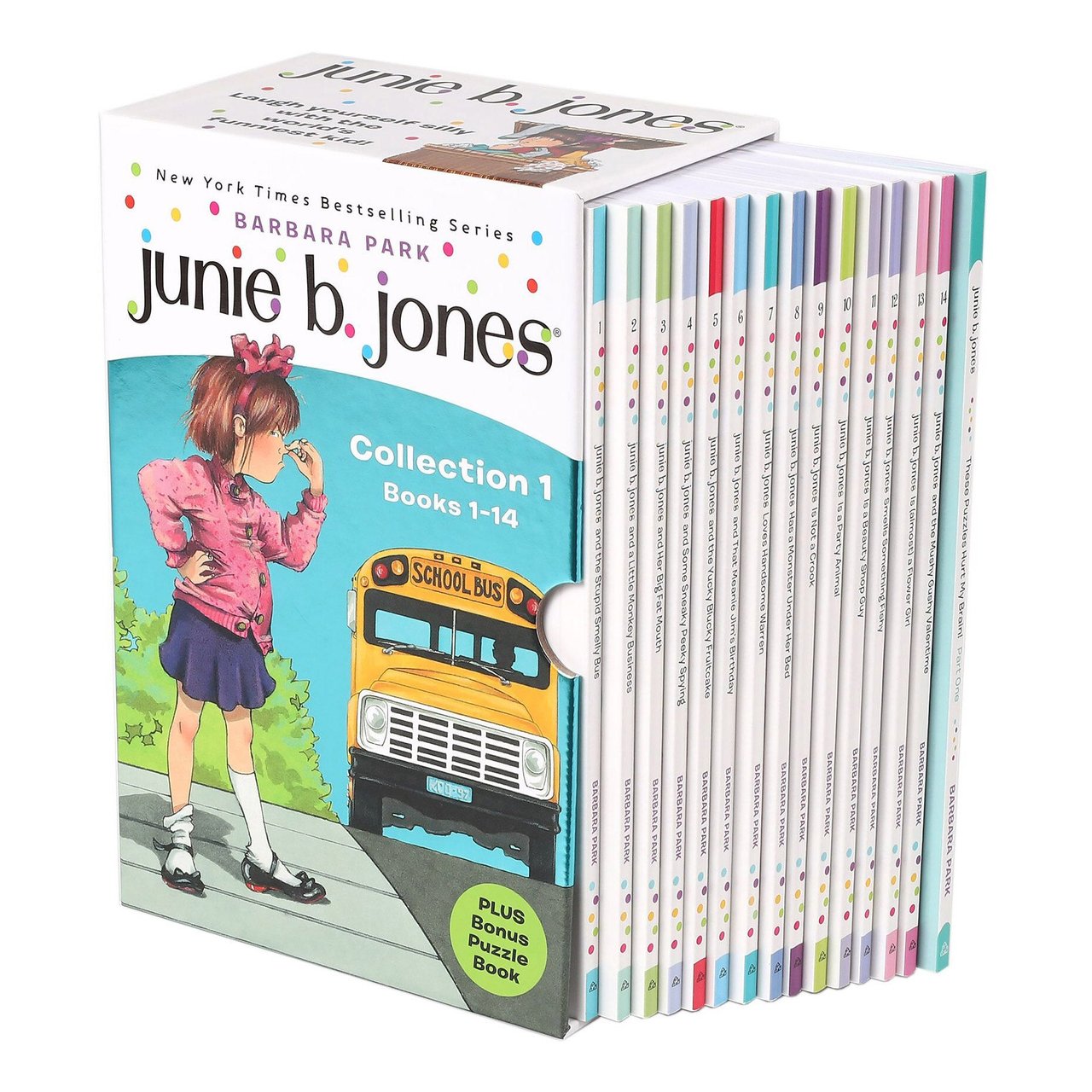 Junie B. Jones Collection 1: Books 1-14 Box Set by Barbara Park - Image 1