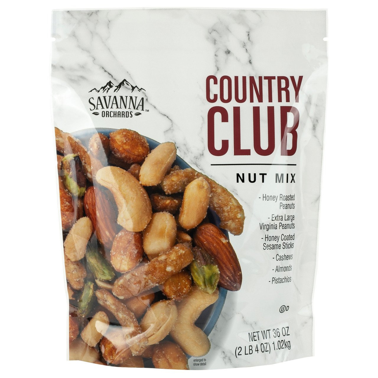 SAVANNA ORCHARDS COUNTRY CLUB NUT MIX 36OZ - Image 1
