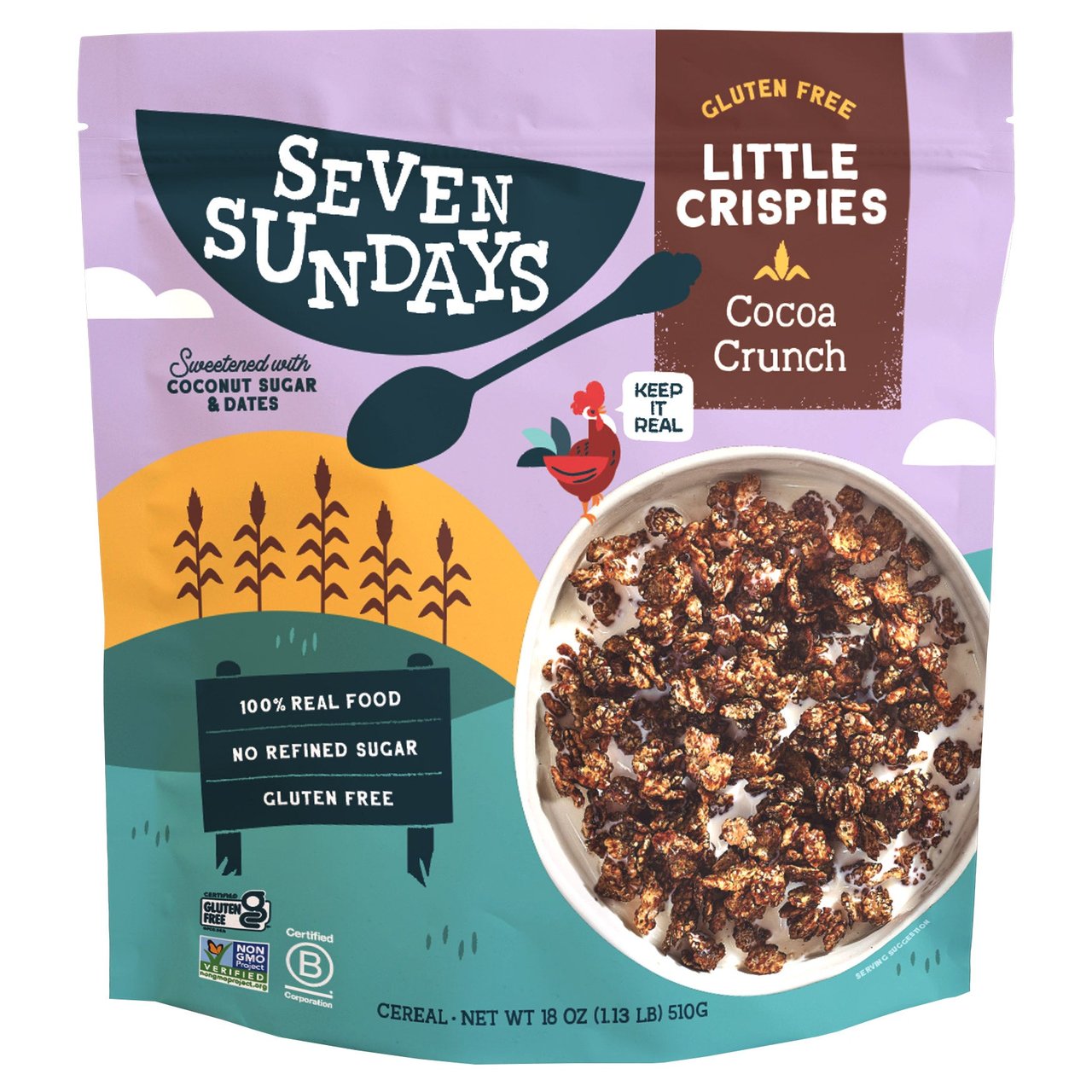 SEVEN SUNDAYS COCOA CRUNCH CRISPIES 18 OUNCE BAG - Image 1