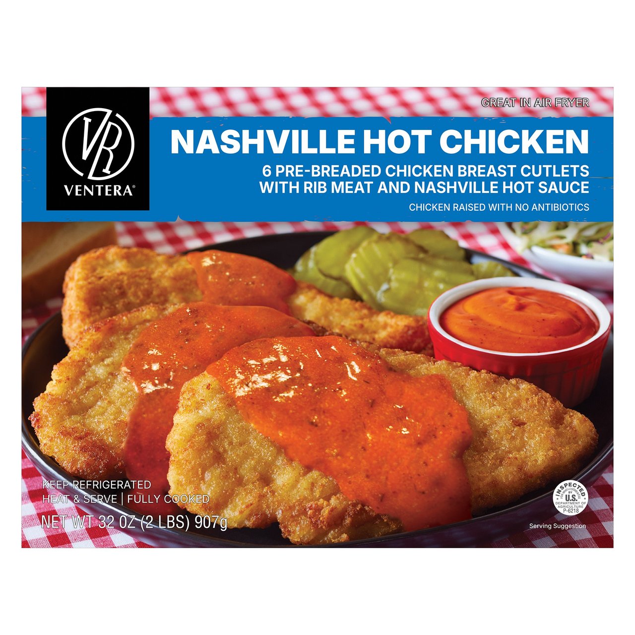 VENTERA NASHVILLE STYLE HOT CHICKEN 32 OZ - Image 1