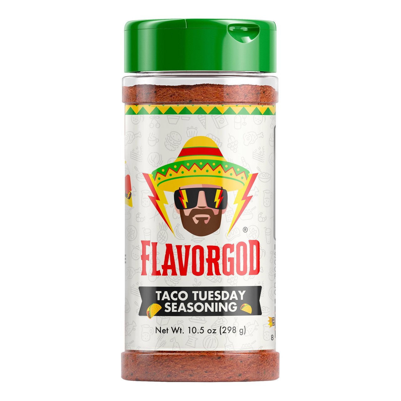 FlavorGod Taco Tuesday Seasoning 10.5 oz - Image 1