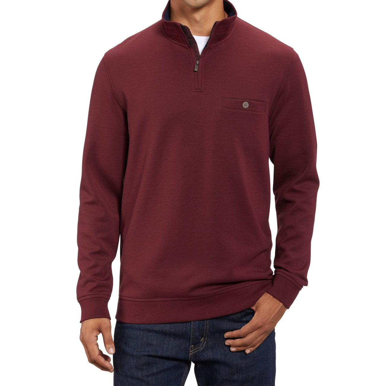 Kirkland Signature Men's 1/4 Zip Pullover - Image 1