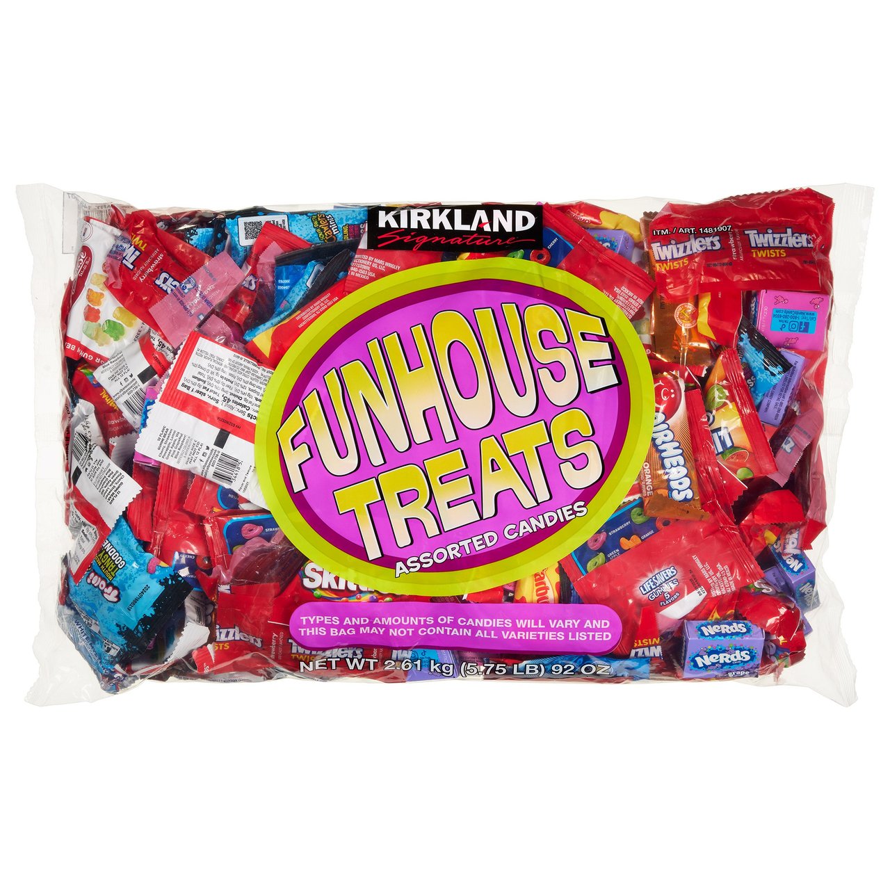 Kirkland Signature Funhouse Treats 92 oz (5.75 lbs) - Image 1