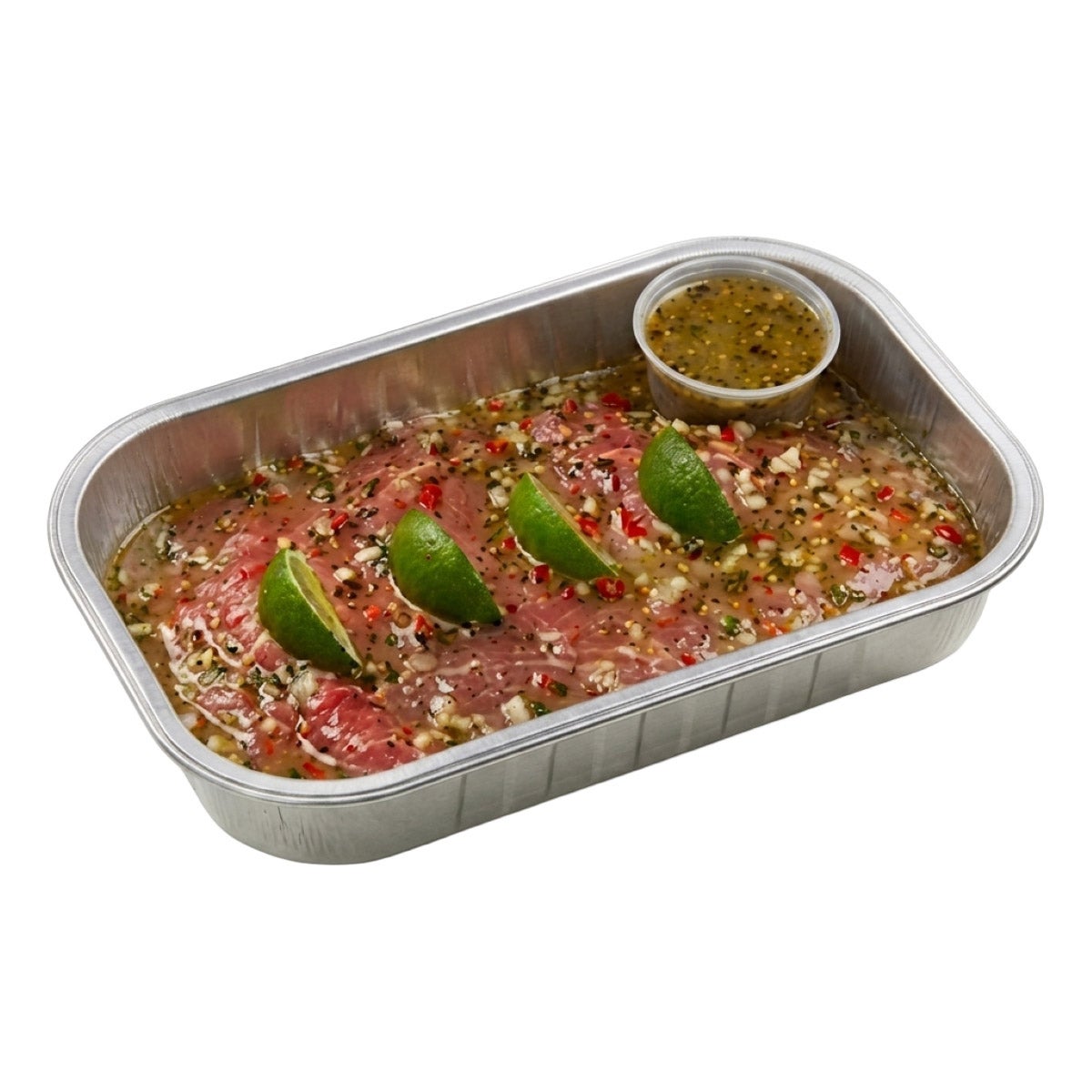 Flap Meat with Lime Cilantro Marinade, per lb - Image 1