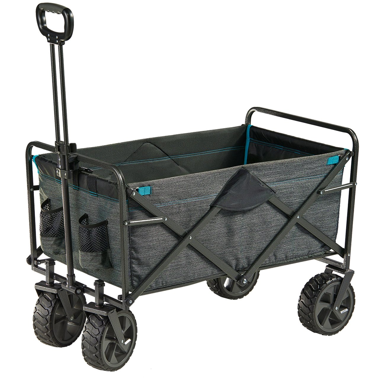 Mac Sports XL Folding Wagon with Cargo Net - Image 1