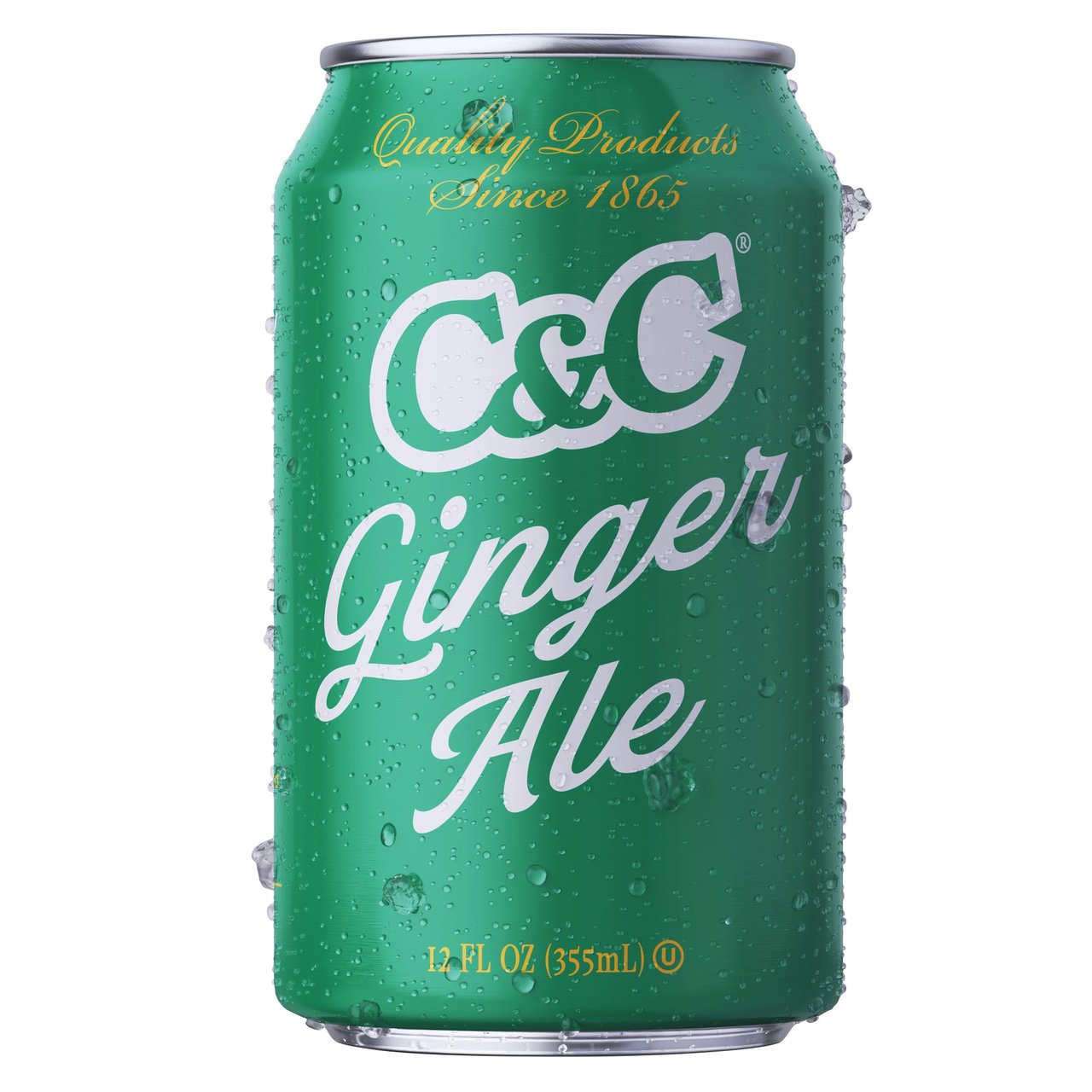 C&C SODA GINGER ALE 24/12 FL OZ - Image 1