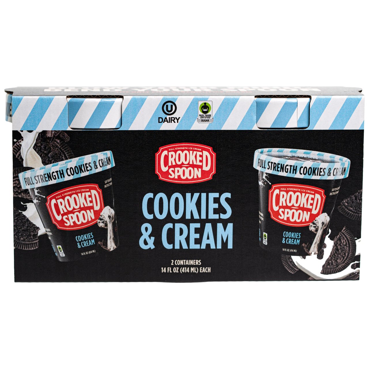 Crooked Spoon Cookies and Cream 2/14 oz - Image 1