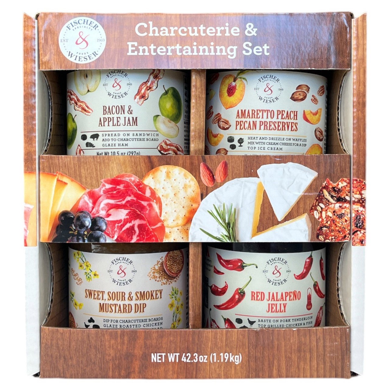 Fischer & Wieser Charcuterie & Entertaining Set, 42.3 oz Variety Pack - Image 1