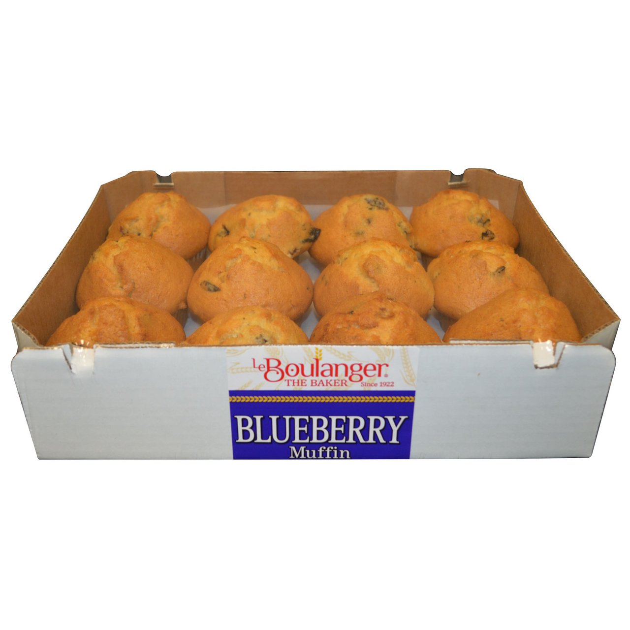 Le Boulanger Blueberry Muffin, 12 ct / 4 oz