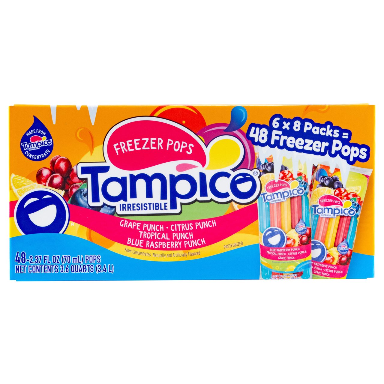 FREEZER POPS TAMPICO FREEZER POPS 48 CT BOX - Image 1