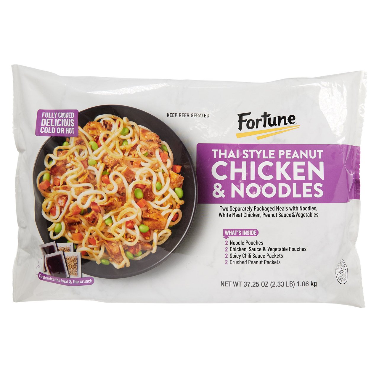 JSL Thai Chicken & Noodles 36 oz (2.25 lbs) - Image 1