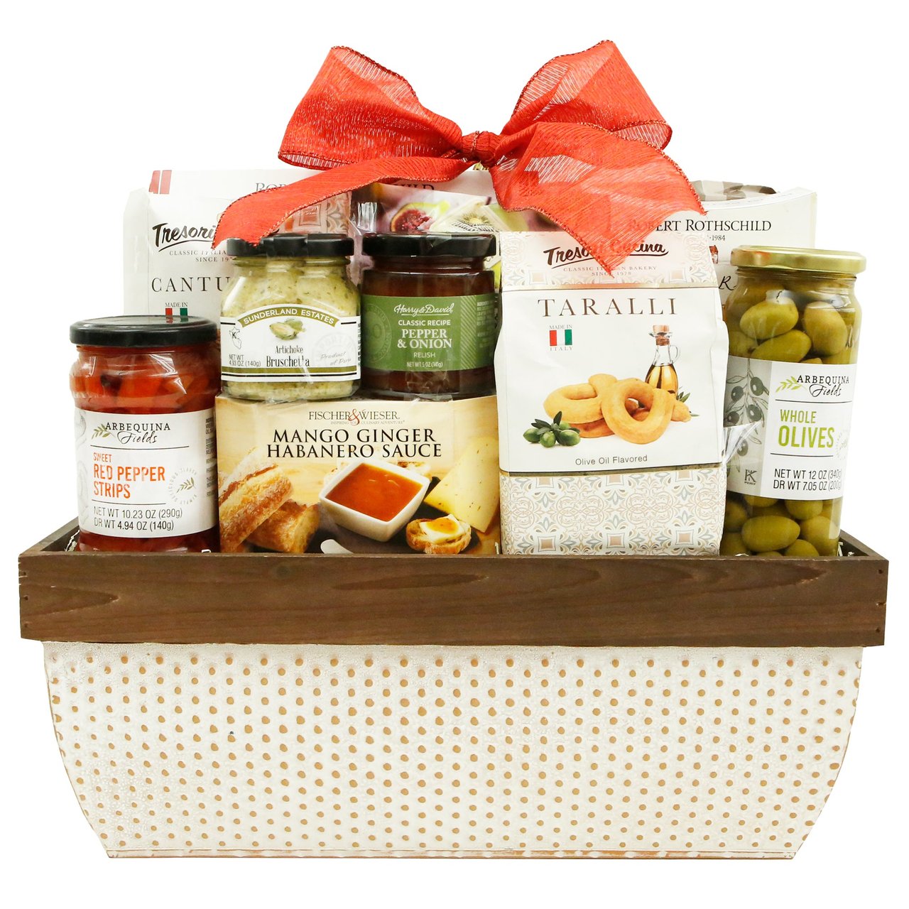 DesignPac Rustic and Refined Gift Basket, 67.37 oz - Image 1