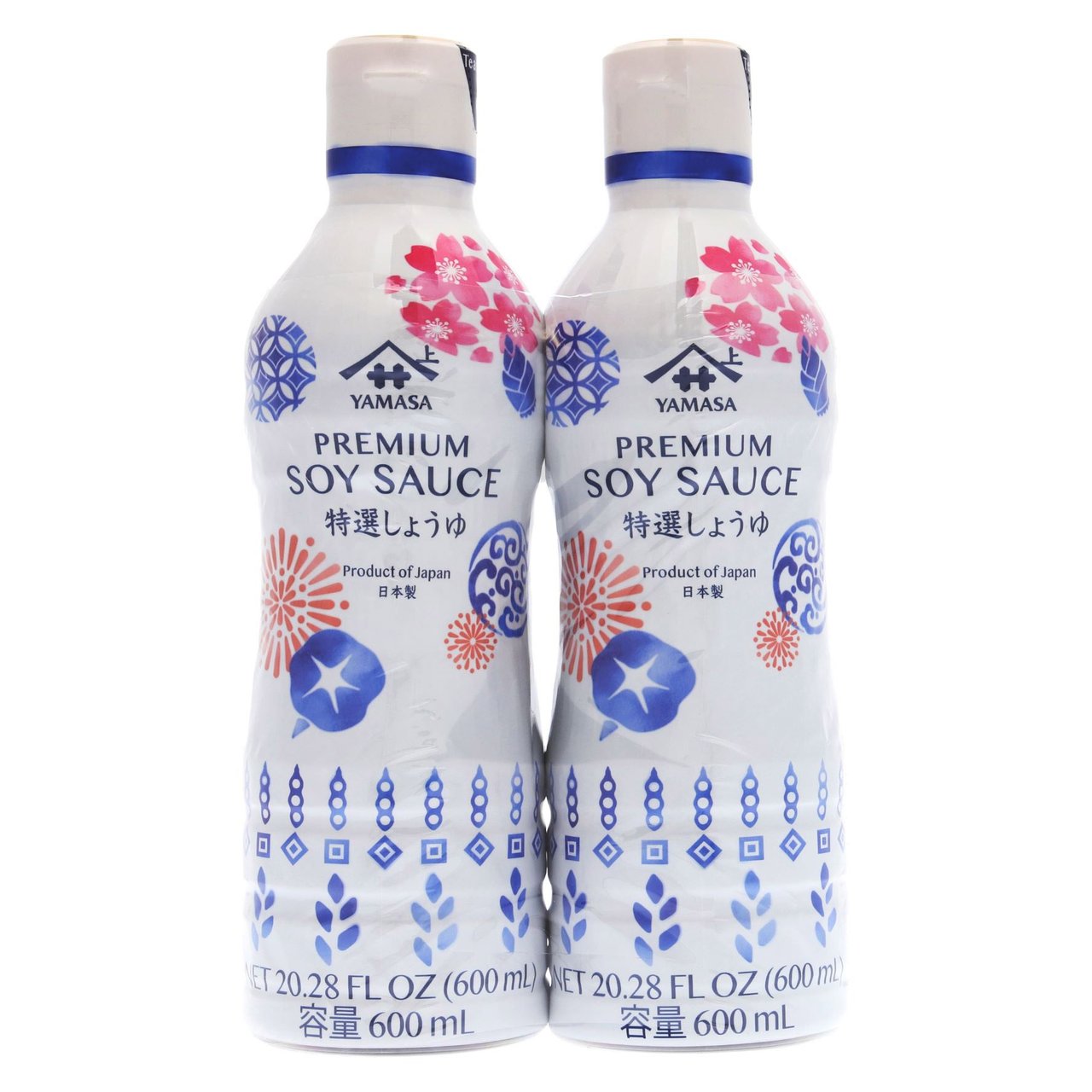 Yamasa Premium Soy Sauce 2 Pack, 20.28 Ounces Each (#1878454