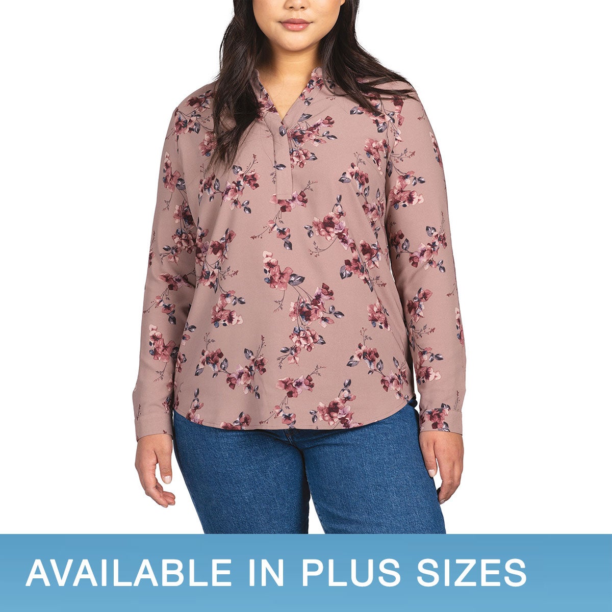 Hilary Radley Ladies Long Sleeve Blouse - Image 1