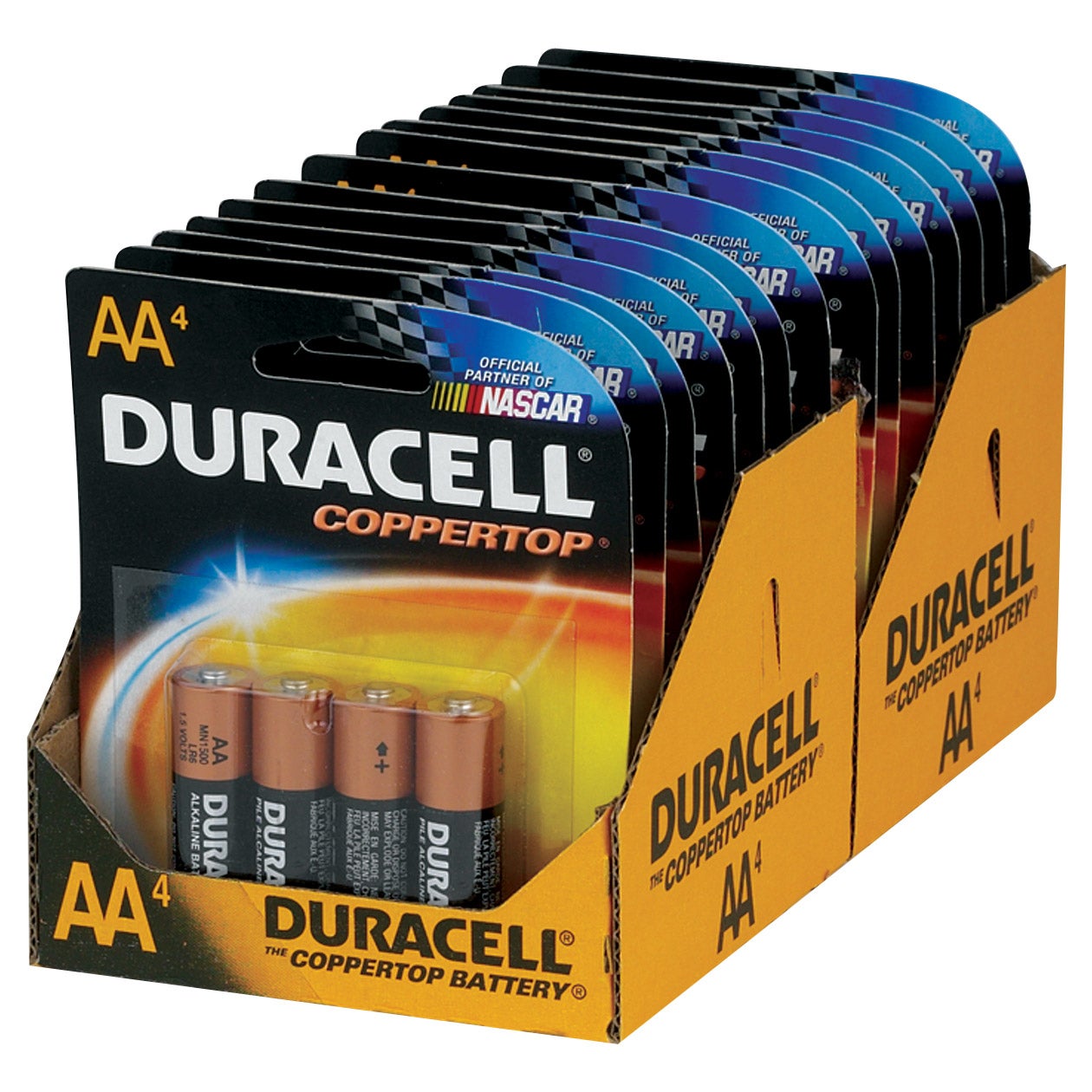 Duracell CopperTop AA Battery, 14 Packs of 4 Count (56 Batteries Total)