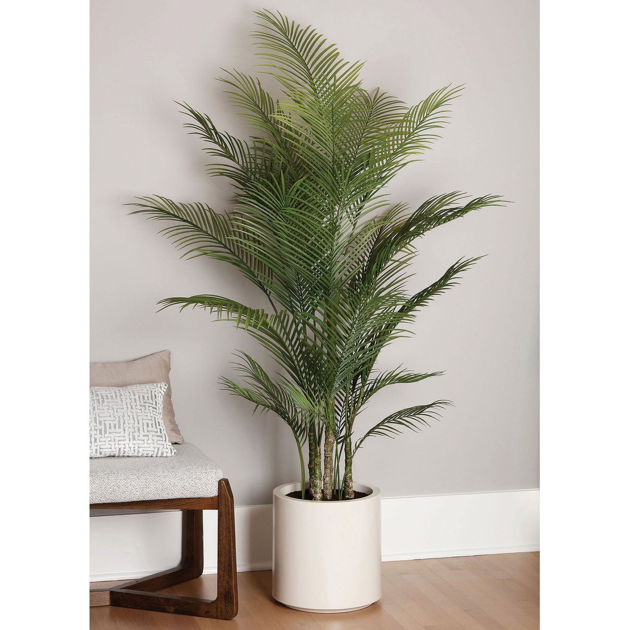 C.G. Hunter Faux 6.5' Areca Palm Tree - Image 1