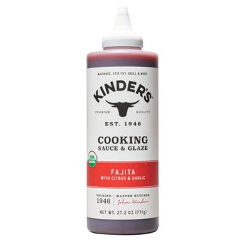 Organic Kinder's Fajita Cooking Sauce 27 Ounces