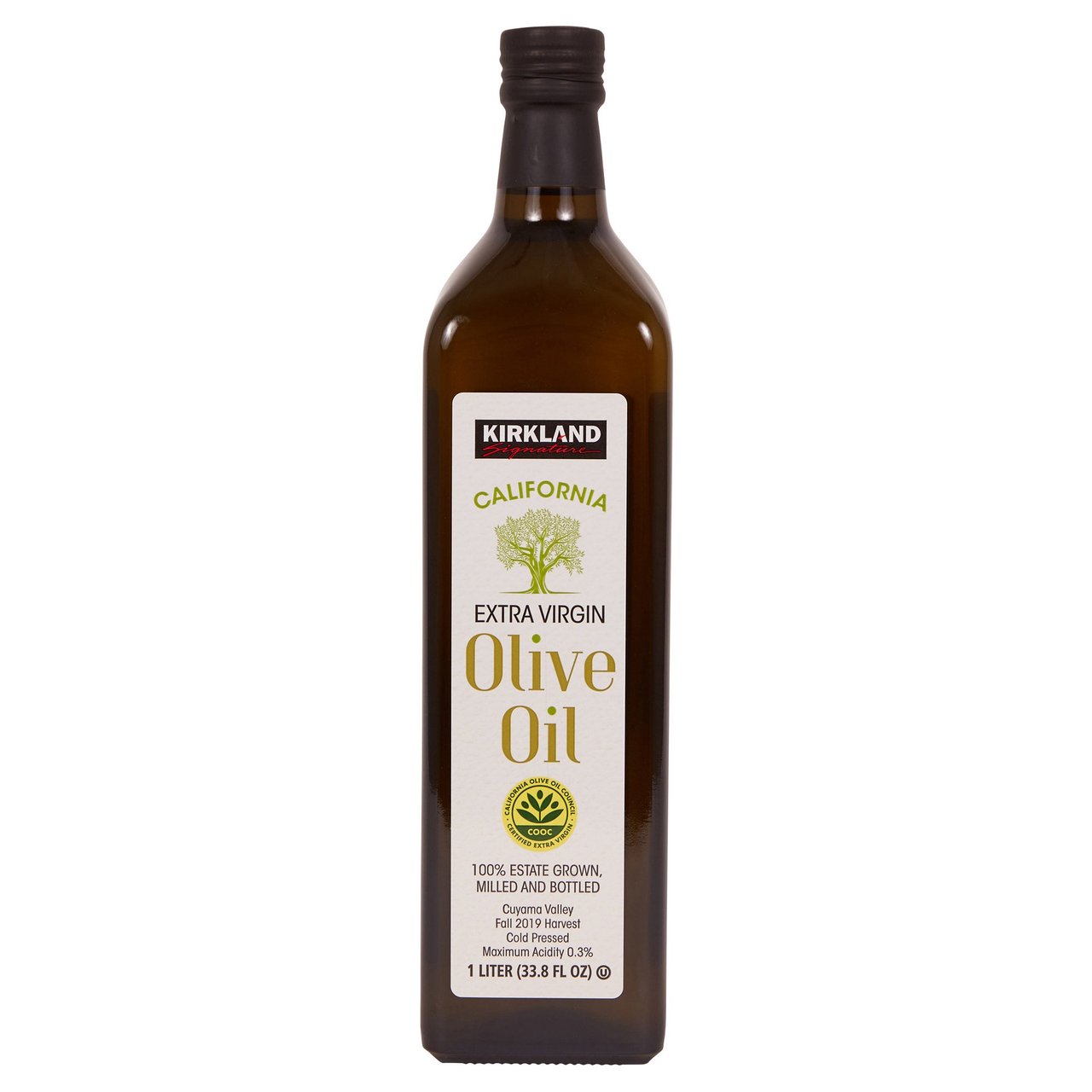 Kirkland Signature California Extra Virgin Olive Oil 1 Liter - Image 1