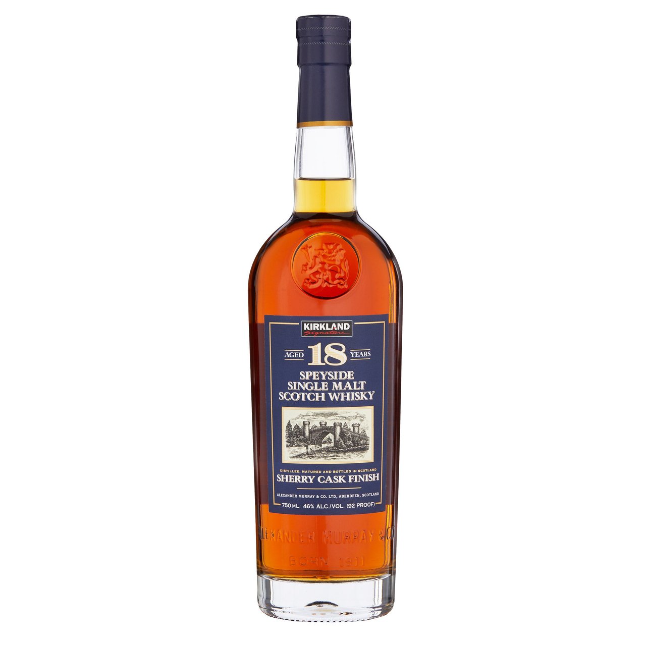 Kirkland Signature 18 Year Single Malt Scotch Whisky, Speyside, 750 ML - Image 1