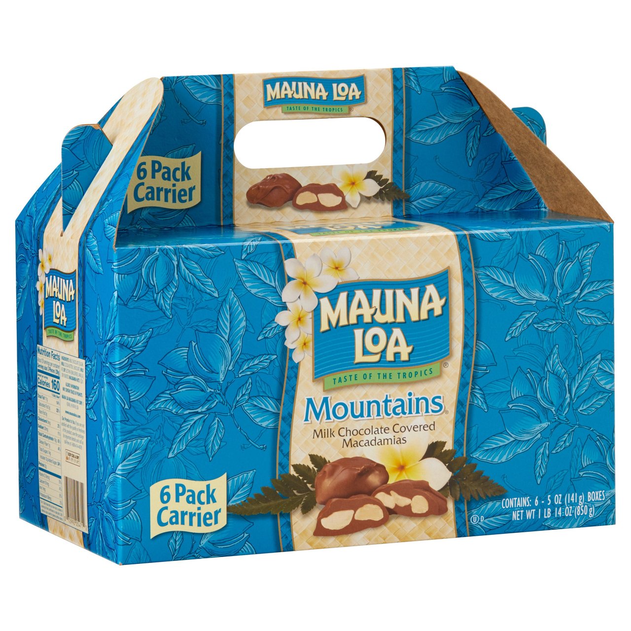 Mauna Loa Macadamia Chocolate Mountains, 6 / 5 oz