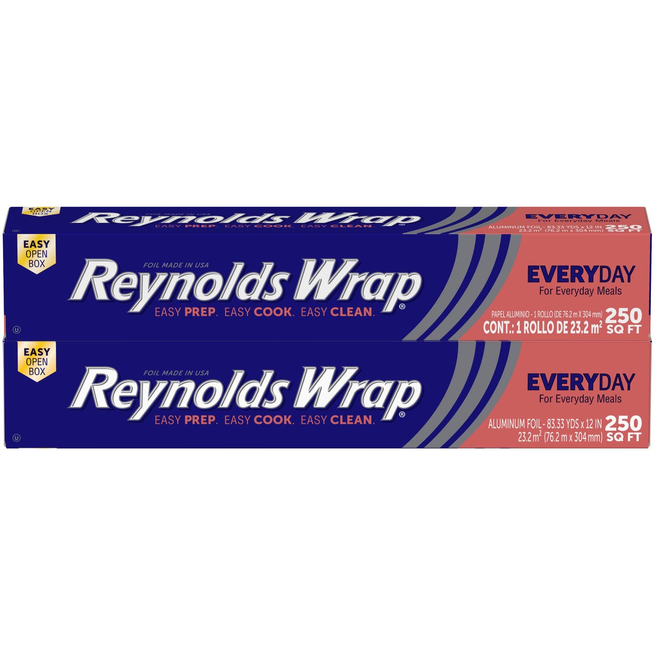 Reynolds Standard Foil 2/250 SQ FT Rolls - Image 1