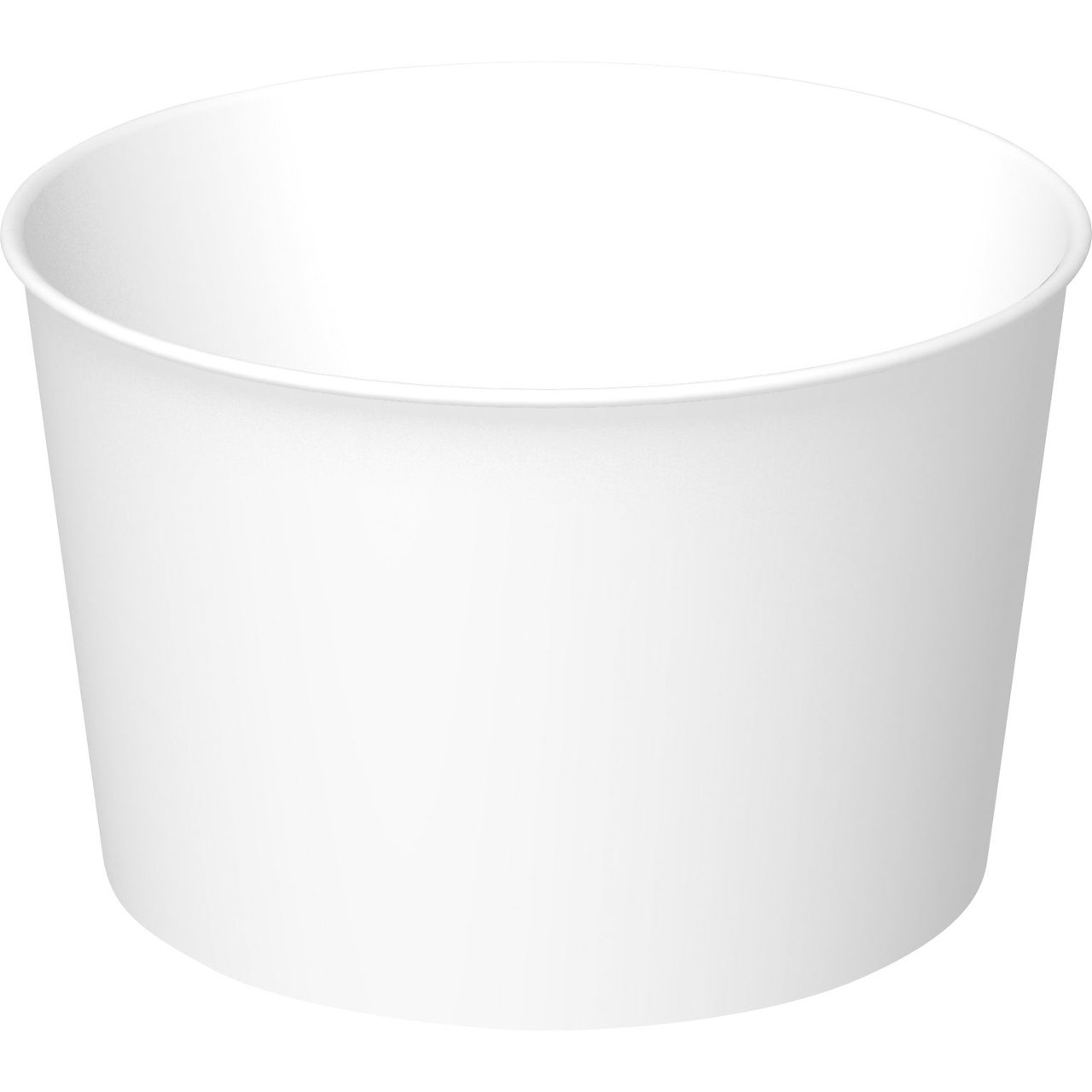Graphic Packaging 8 oz Paper Bowl, White, 1000 ct (DFR-8)