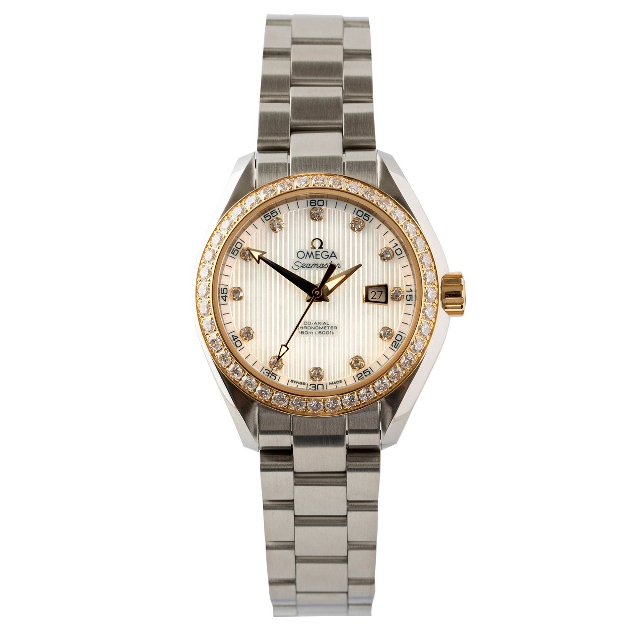 Omega Seamaster Aqua Terra Mother-of-Pearl Dial Automatic Ladies Watch - Image 1