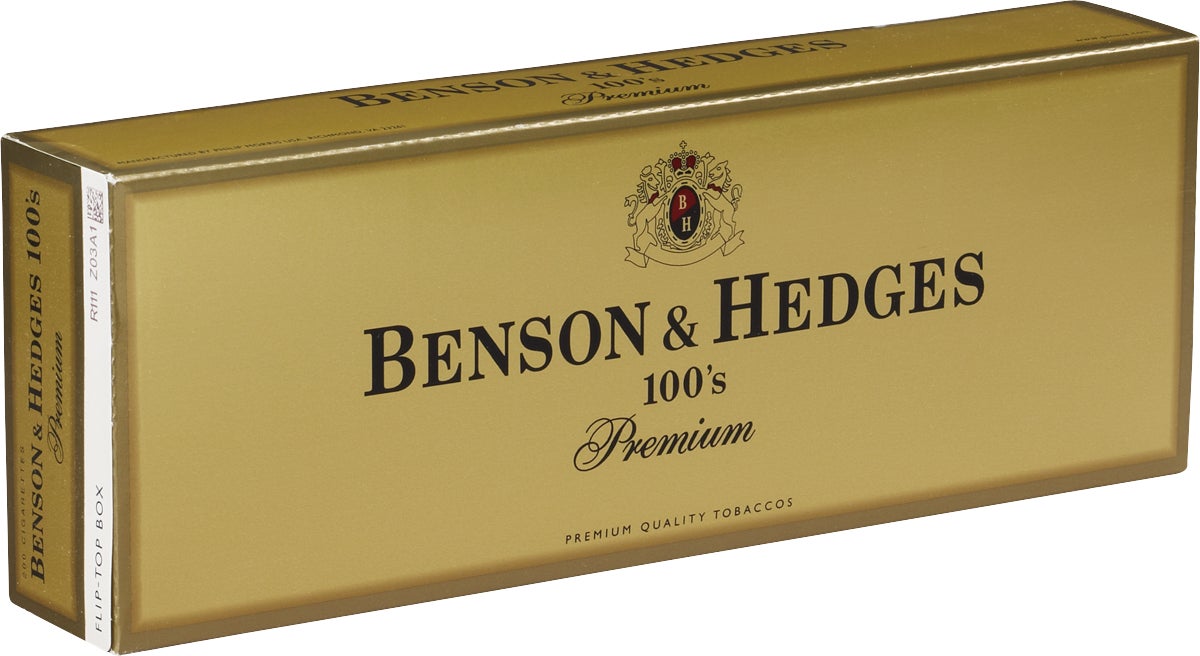 Benson & Hedges Filter 100s Box