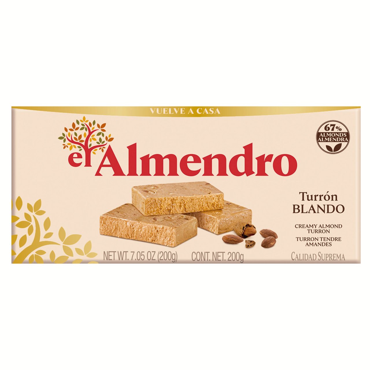 El Almendro Turron Blando 3/7 oz - Image 1