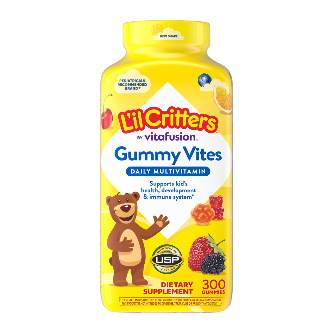 L'il Critters Multivitamin Gummies 300 Count - Image 1