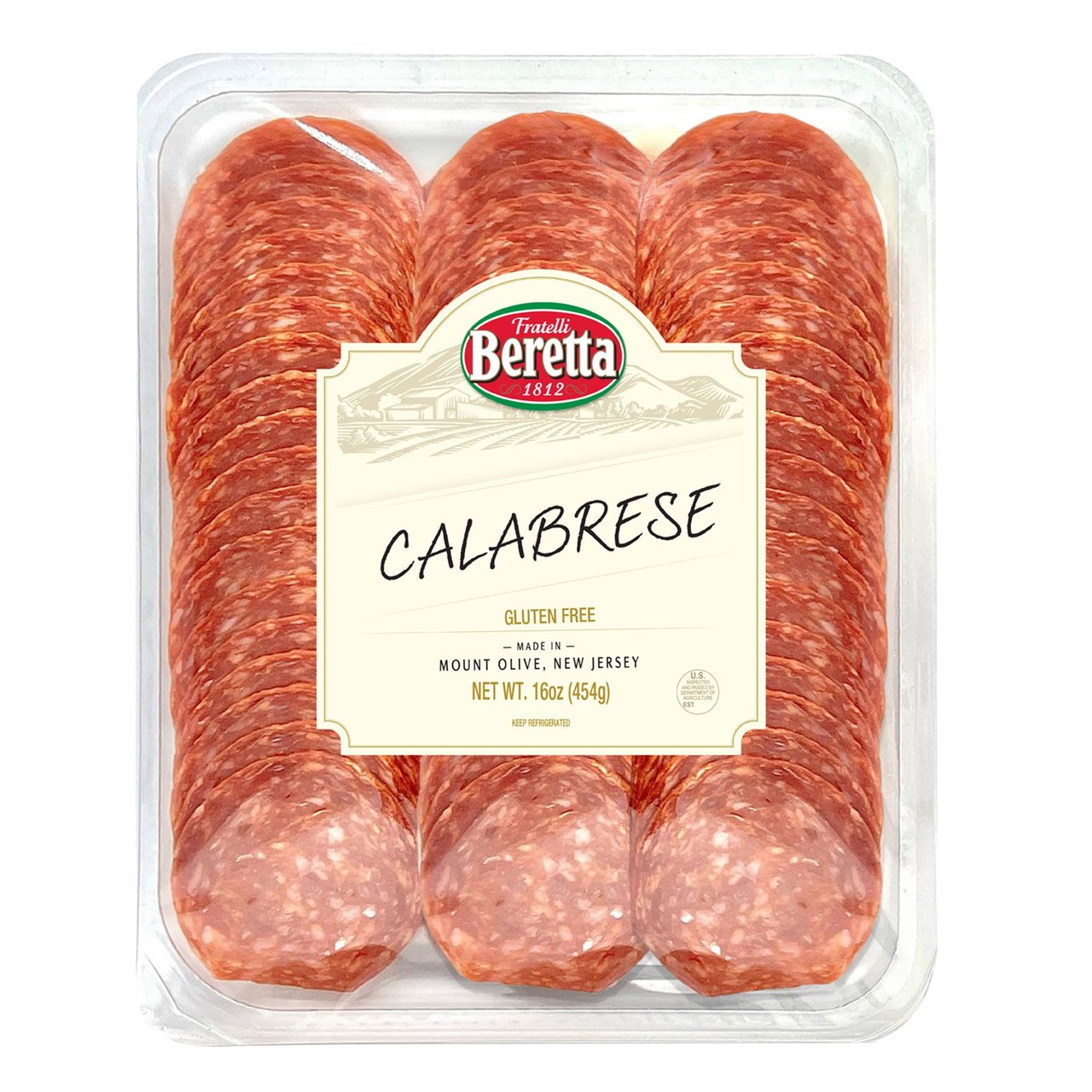 Fratelli Beretta Sliced Calabrese 16 oz