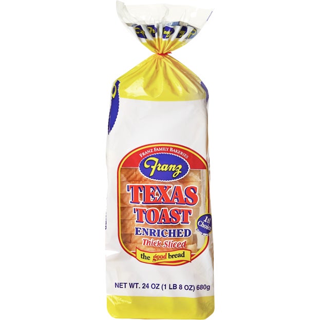 Franz Texas Toast, 2 Pack, 24 oz Each