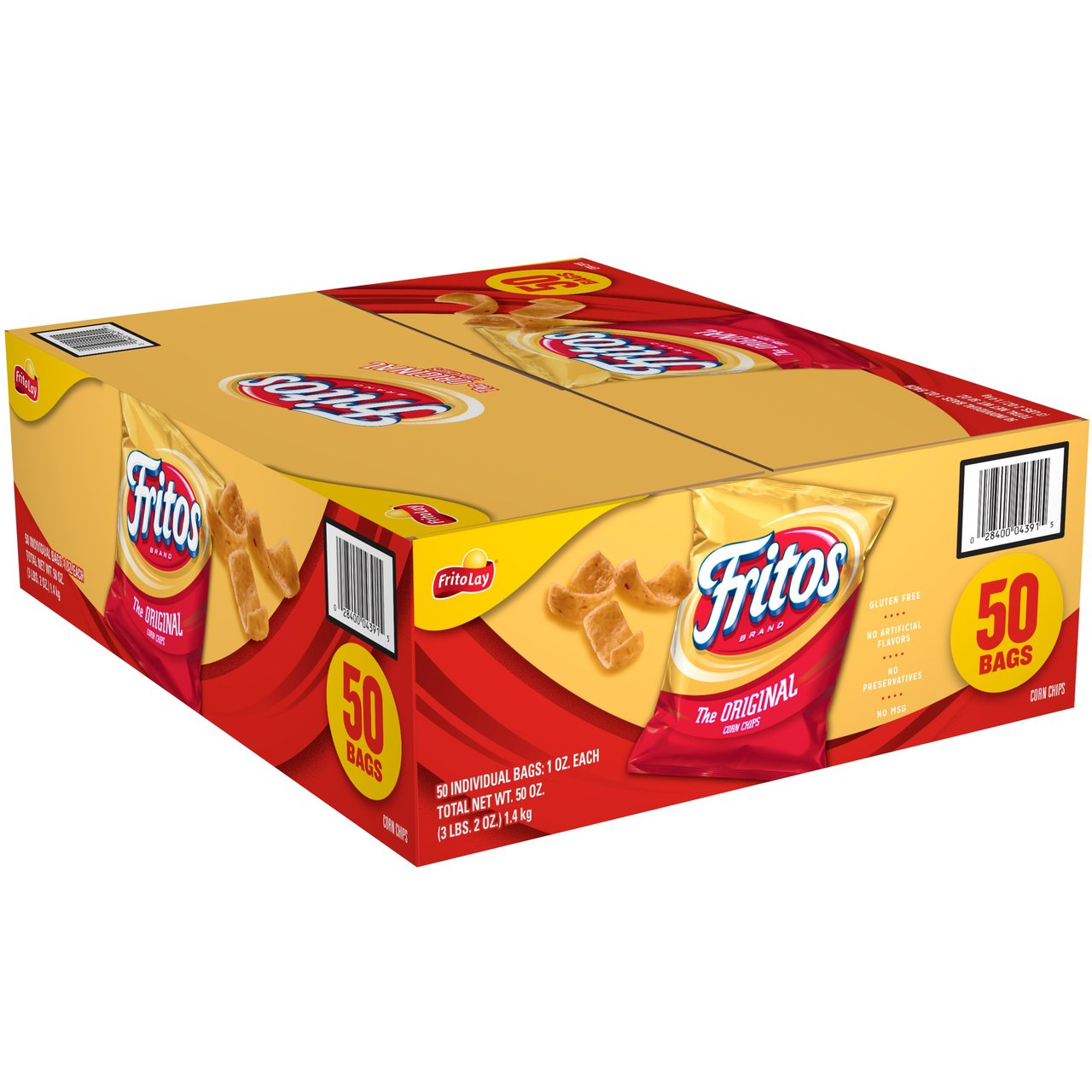 Fritos Original Corn Chips, 50 CT/1 OZ - Image 1