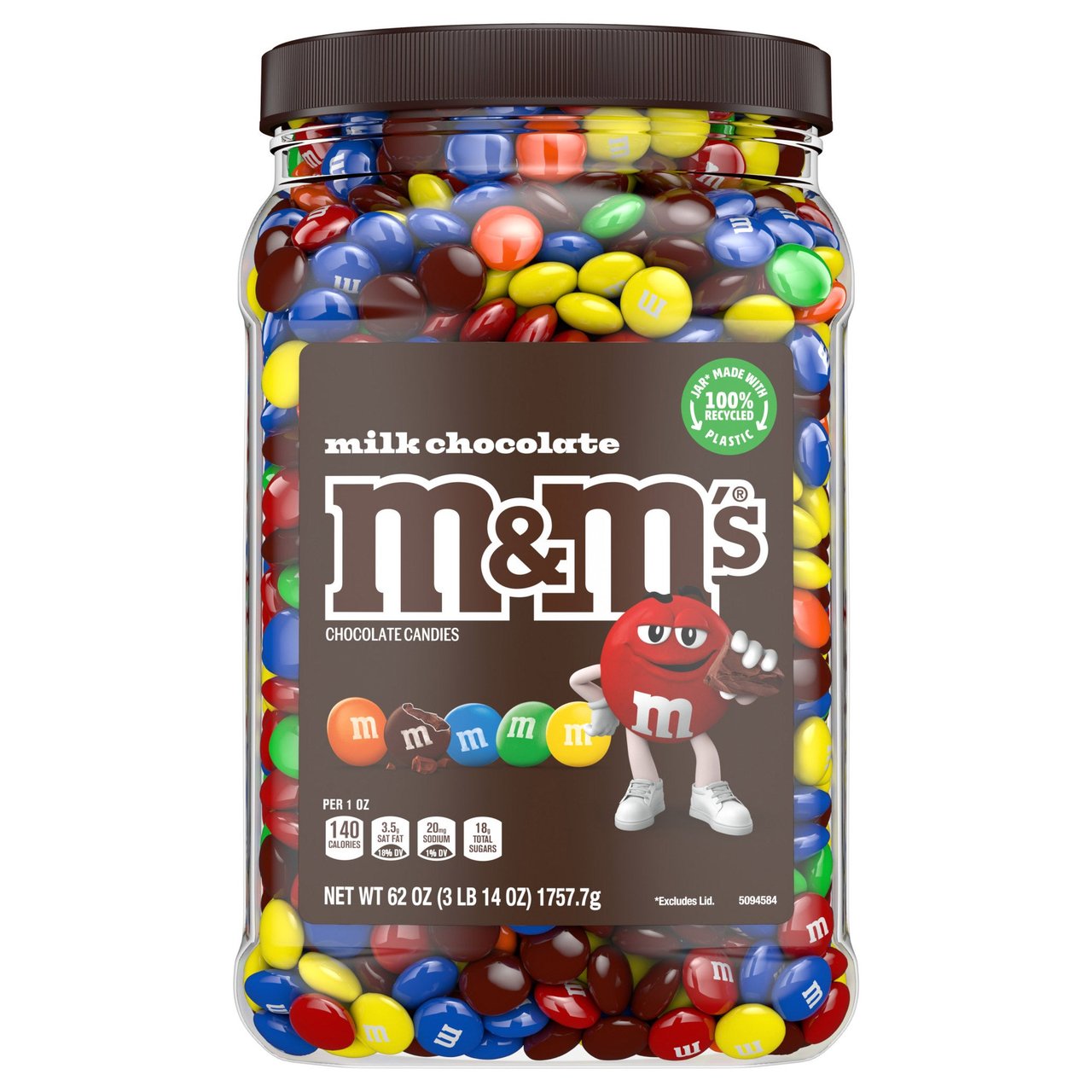 M&M's Milk Chocolate 62 oz - Image 1
