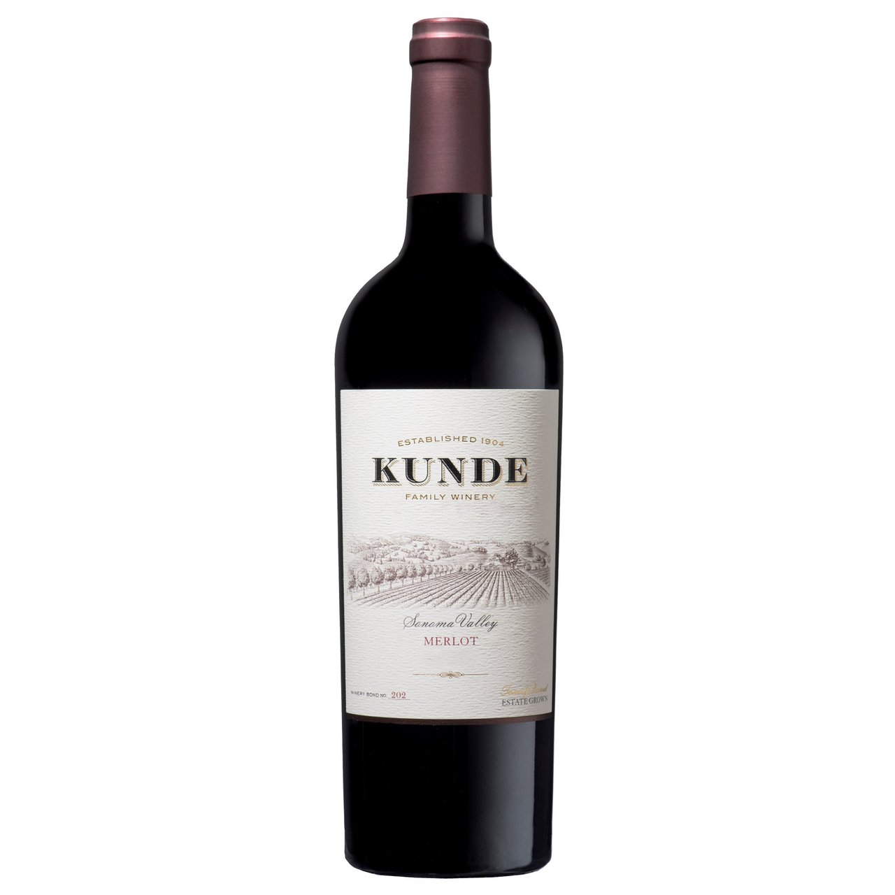 Kunde Family Estate Merlot Sonoma Valley 750ML
