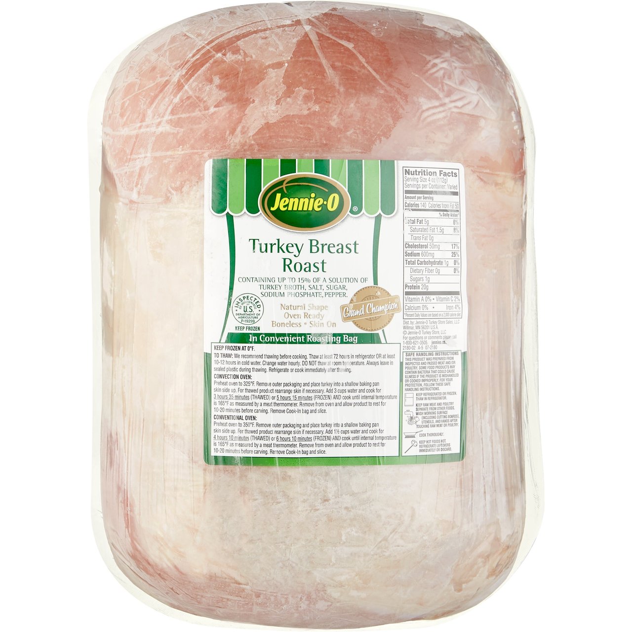 Jennie-O Turkey Breast Roast Per Lb (Avg 11 Lb) - Image 1