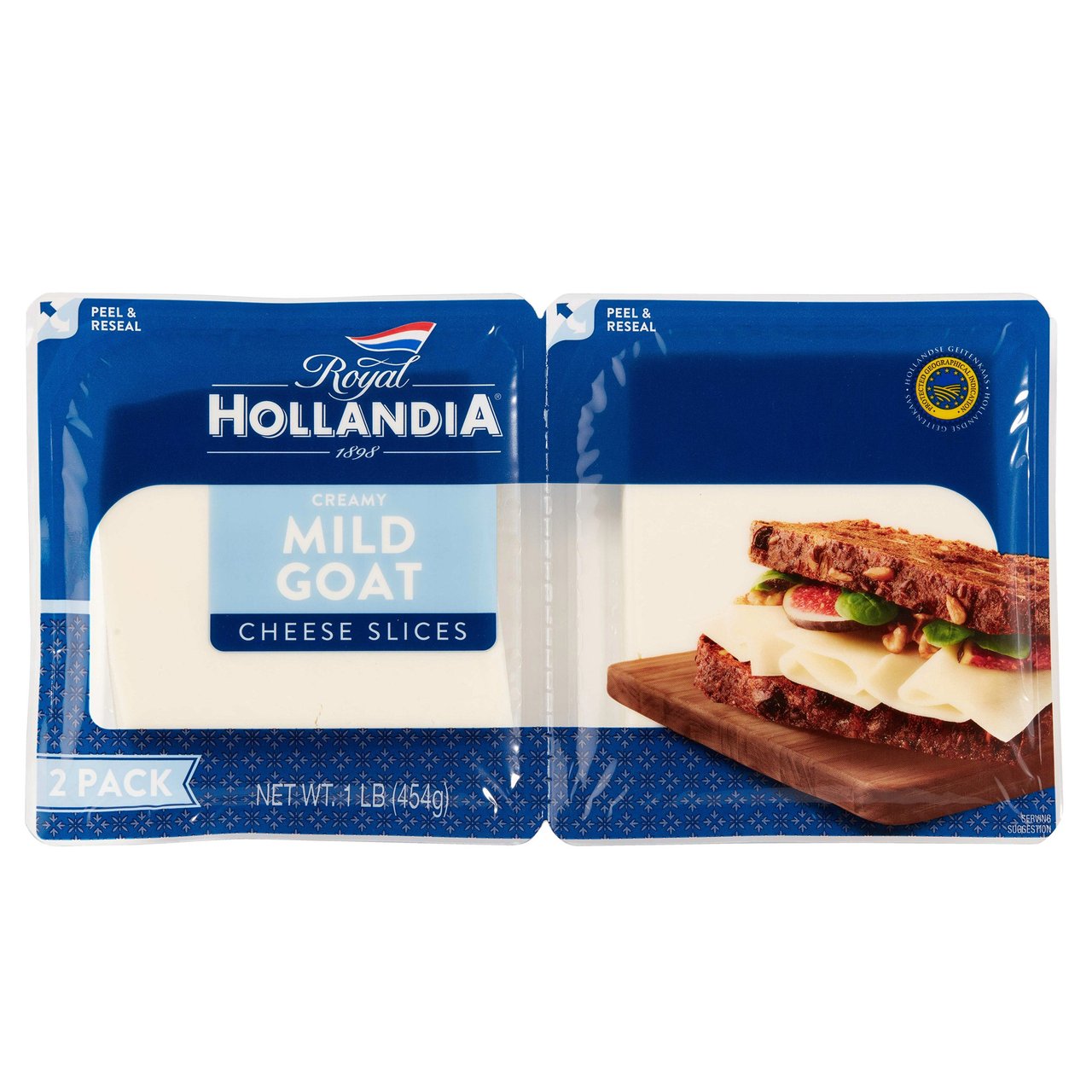 ROYAL HOLLANDIA SLICED GOAT CHEESE 2/8 OZ - Image 1