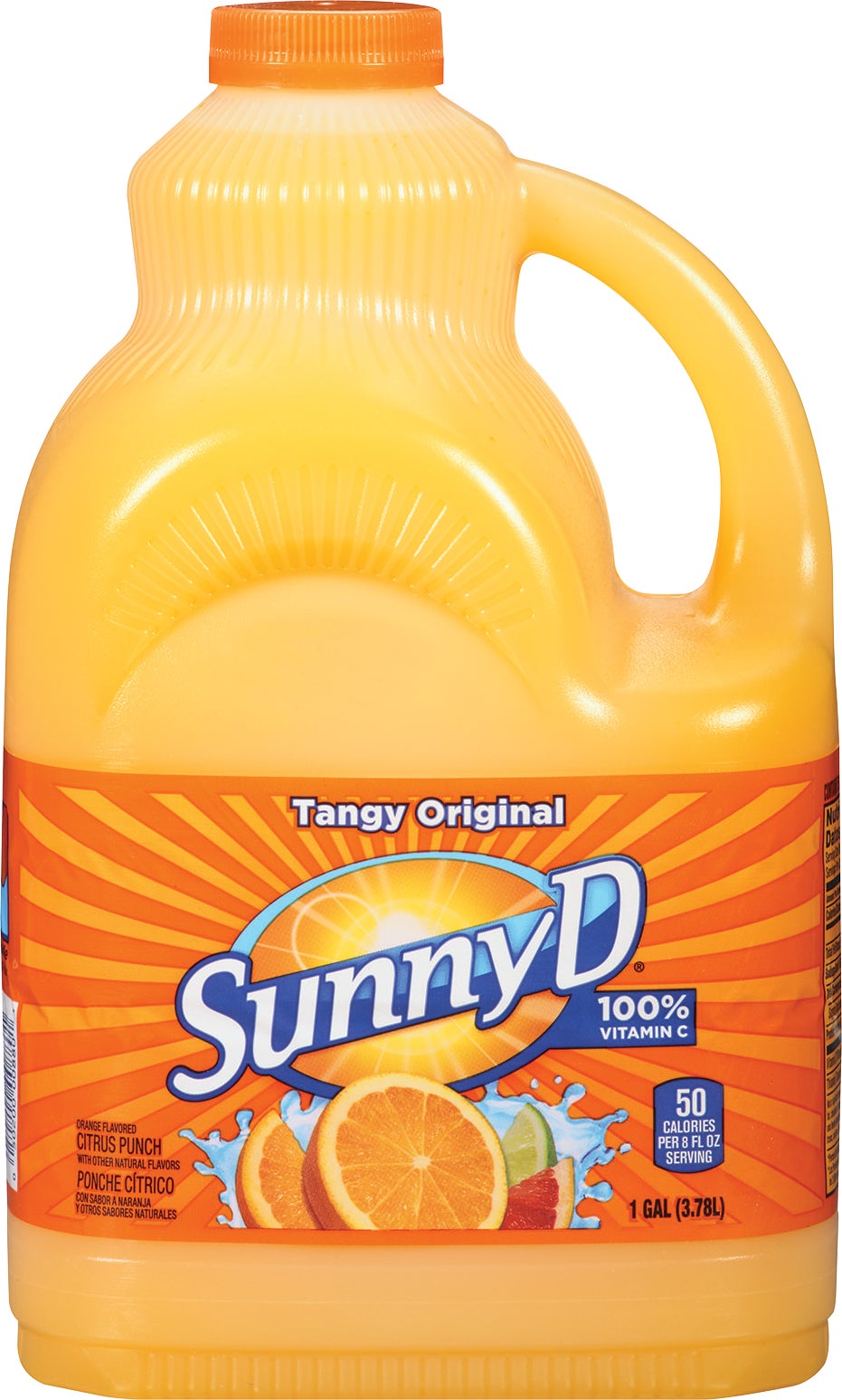 SunnyD Tangy Original Citrus Punch 2 Pack, 128 Ounce Each - Image 1