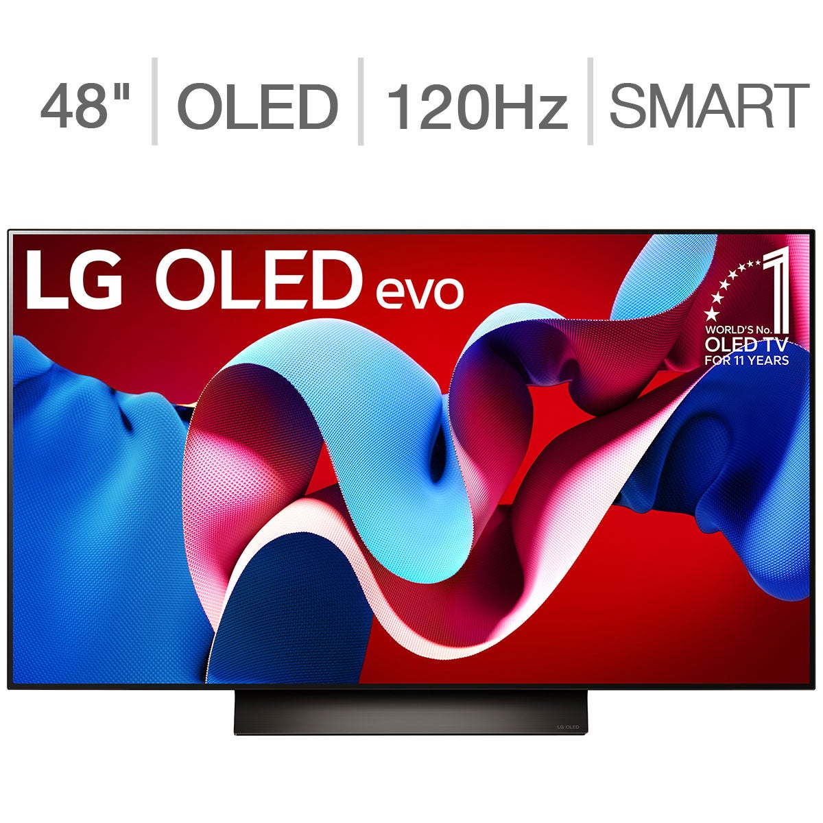 LG OLED48C4 48" Class (48.2" Diag) 4K UHD OLED TV - Image 1